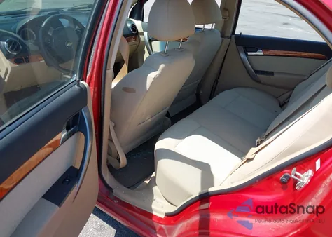 2008 Chevrolet Aveo Lt из США, поврежденный, VIN KL1TG56648B004030